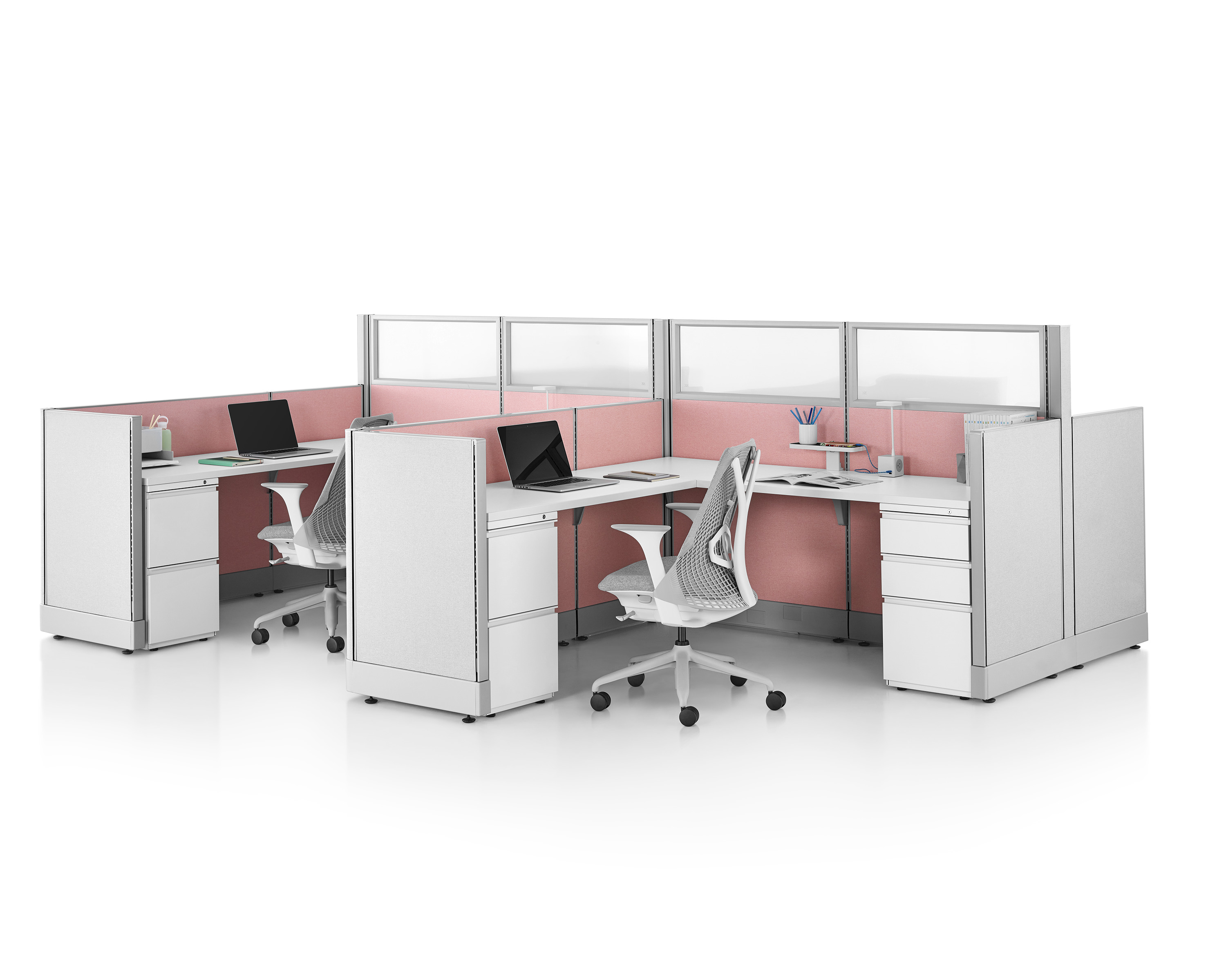 [办公屏风|屏风工作站|办公家具|球友会手机网页版登录入口家具|Action Office 开放式办公区屏风卡位]