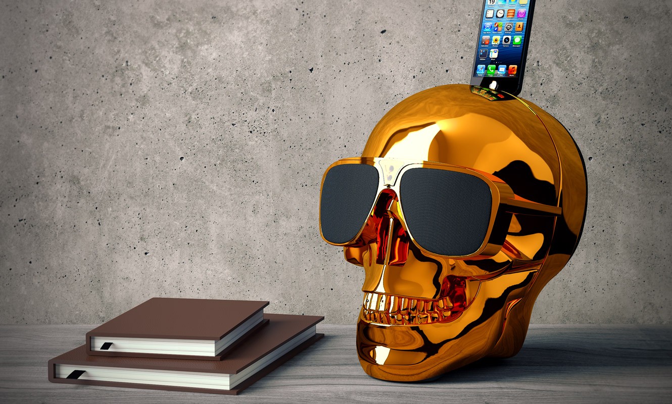 创意家具 - 附件|饰品|办公家具|球友会手机网页版登录入口家具|AeroSkull HD +音箱