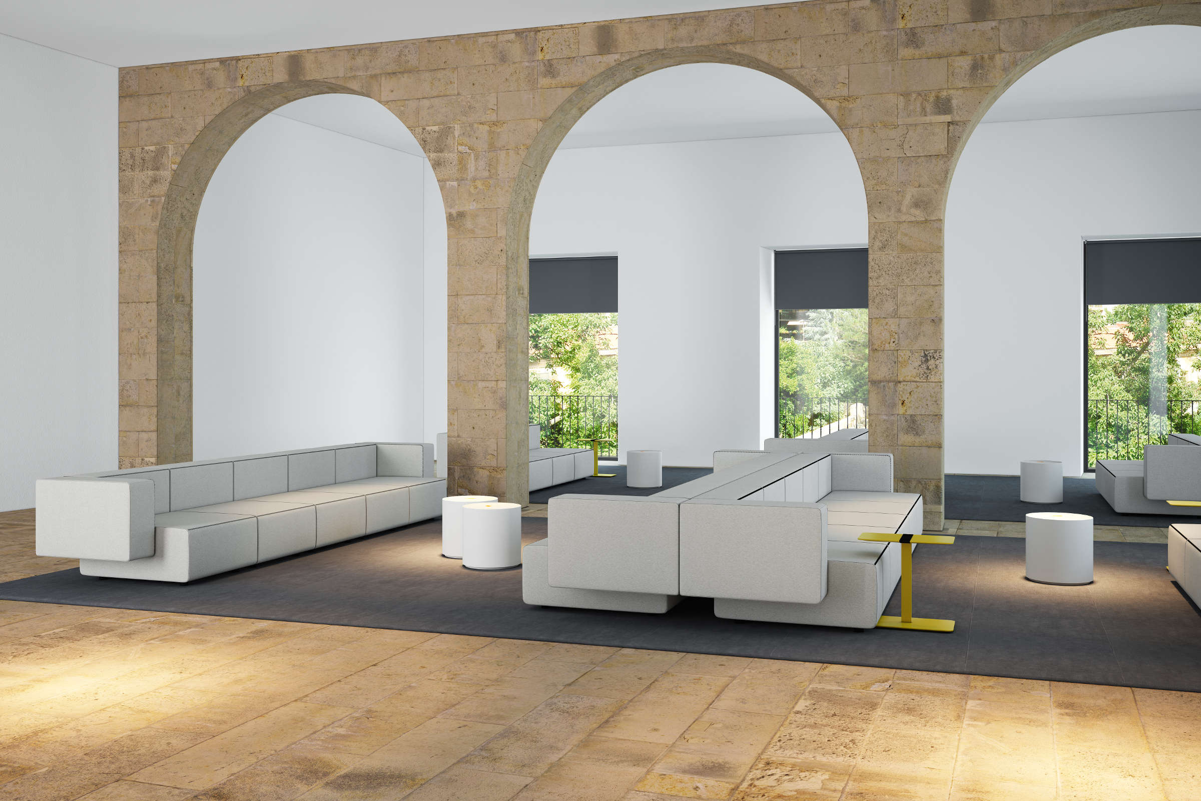 创意家具 - 坐具|沙发|办公家具|球友会手机网页版登录入口家具|Step sofa 沙发