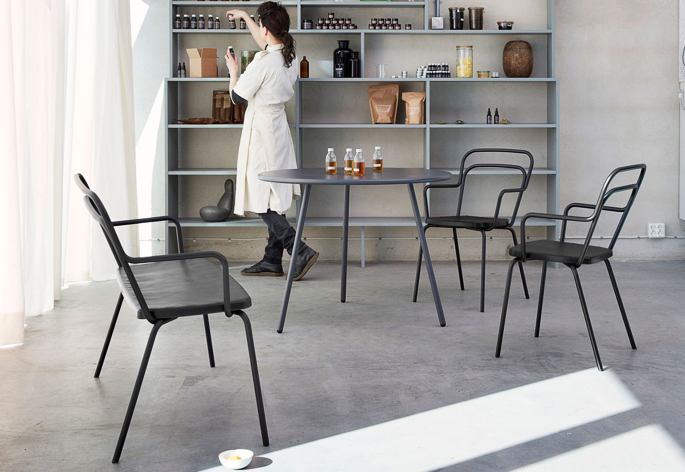 创意家具 - 坐具|餐椅|办公家具|球友会手机网页版登录入口家具|KAFFE 餐椅/洽谈椅