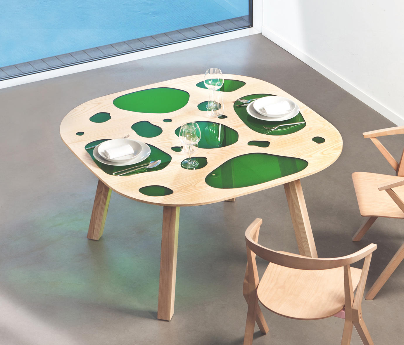 创意家具 - 桌几|餐桌|办公家具|球友会手机网页版登录入口家具|Aquario Table 餐台