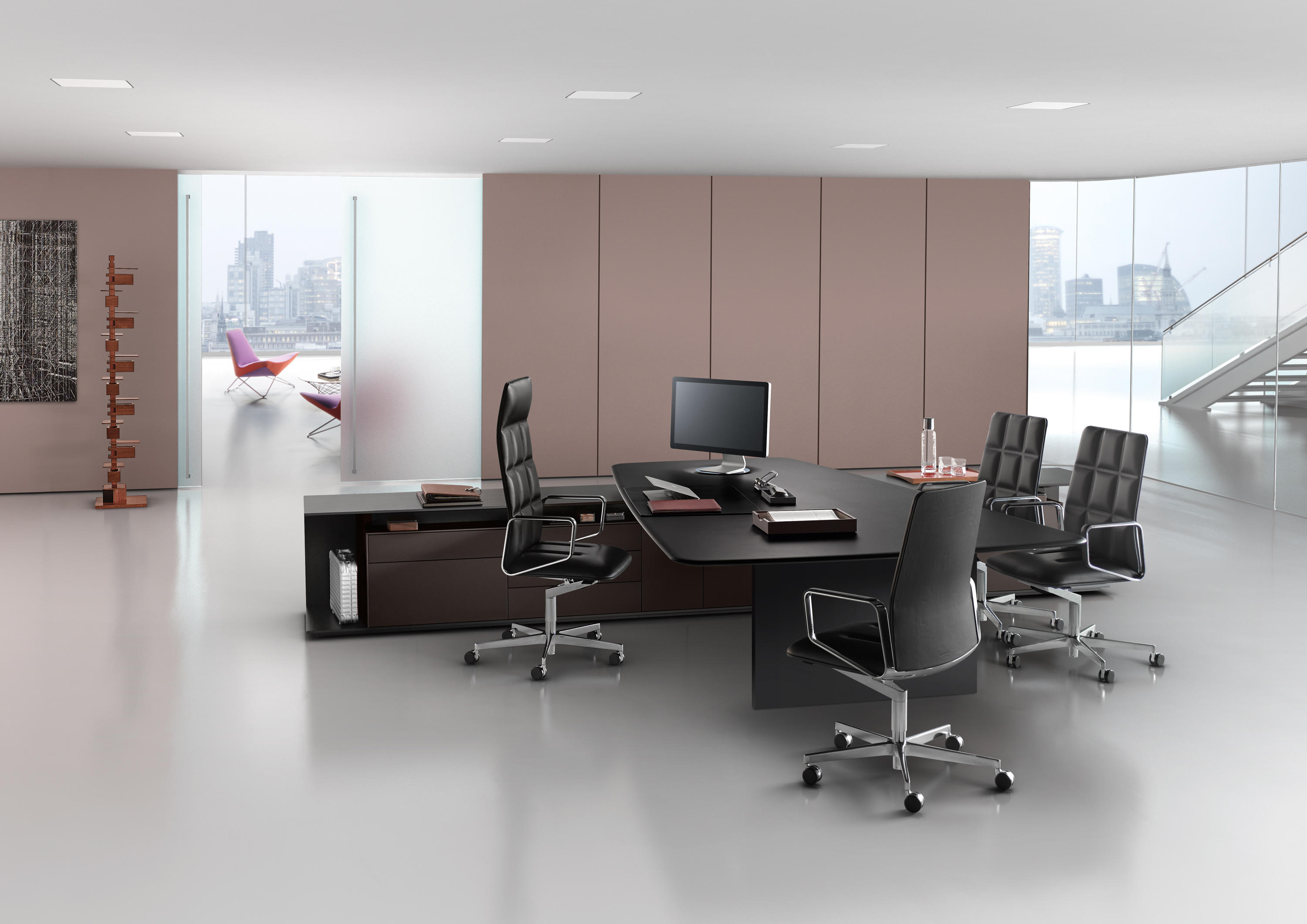 办公台|时尚大班台|办公家具|球友会手机网页版登录入口家具|KEYPIECE COMMUNICATION DESK.大班台