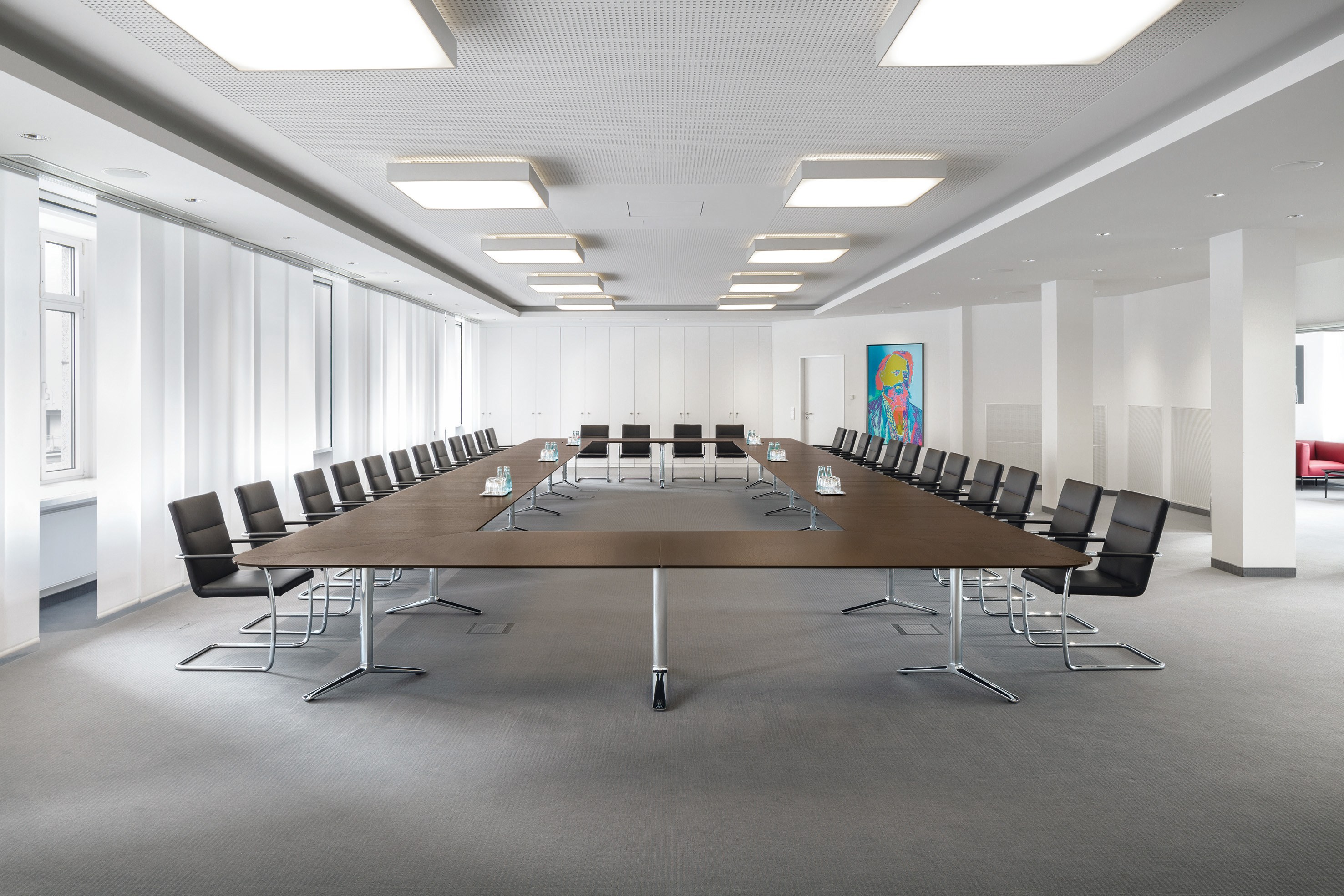 会议台|实木会议台|办公家具|球友会手机网页版登录入口家具|Talk系列会议桌