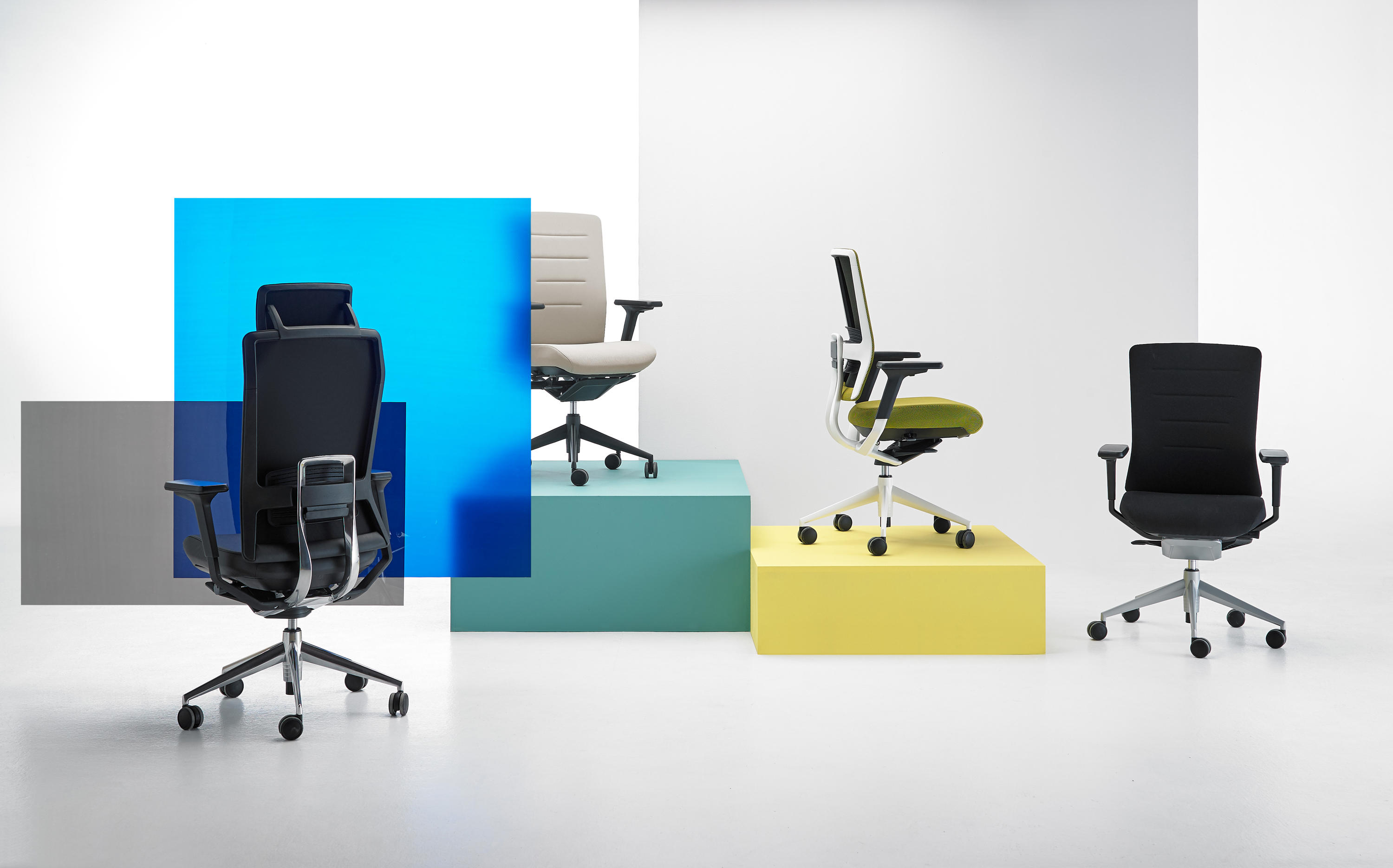 办公椅|布面职员椅|办公家具|球友会手机网页版登录入口家具|TNK FAMILY 职员椅系列